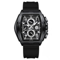 Relógio masculino quartzo Lige Design Carter Black