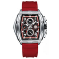 Relógio masculino quartzo Lige Design Carter Red