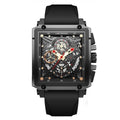 Relógio masculino quartzo Lige Design Stellin Black
