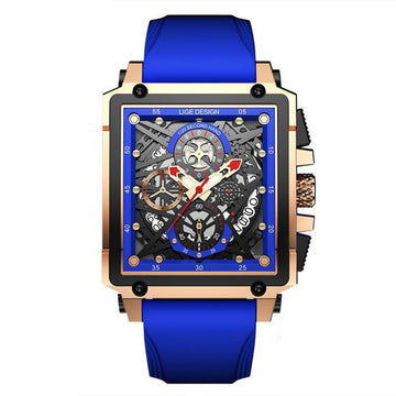 Relógio masculino quartzo Lige Design Stellin Blue