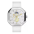 Relógio masculino quartzo Lige Design Logan Noir White