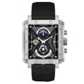Relógio masculino quartzo Lige Design Petry Black
