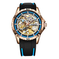 Relógio masculino automático Lige Design Ruug Blue